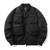 2022 Brad Pitt Fury WW2 Tanker Khaki Spring Military Cotton Bomber Jacket Lightweight Men's Cotton Tanker Jacket 4