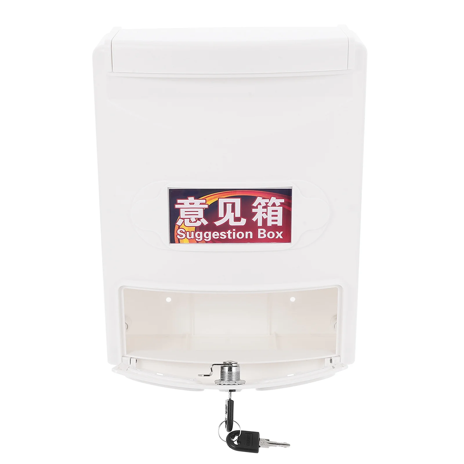 Wall Mount Mailbox Locking Complaint Box Vote Box With Slot Outdoor Mailboxes Ballot Newspaper Mailbox Garden Supplies