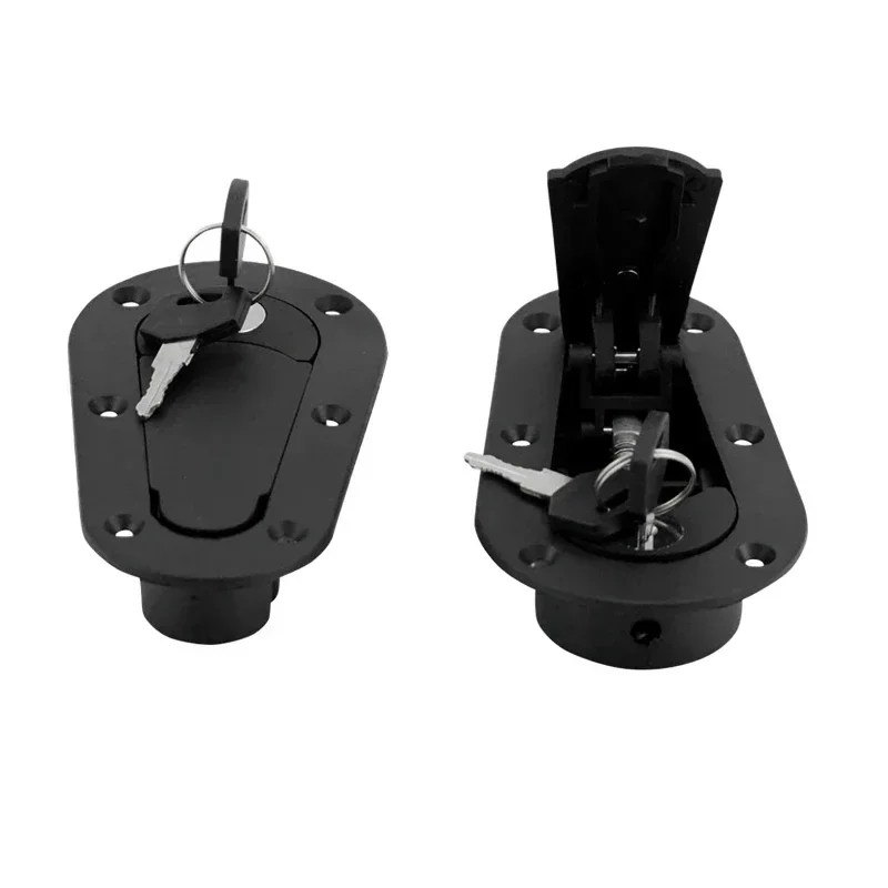 Hood Pins Lock 2Pcs Universal Racing Car Hood Pin Engine Bonnet Latch Mount Kit with/without Lock Key