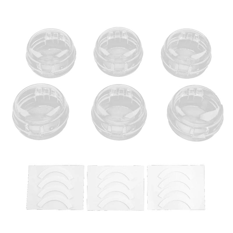 

6 Pcs Gas Stove Knob Covers Baby Safety Oven Lock Lid Infant Child Protector Home Kitchen for Protection Dropship