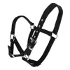 Adjustable Nylon Webbing Equestrian Western Horse Halter Horse Riding Wear Black L 3