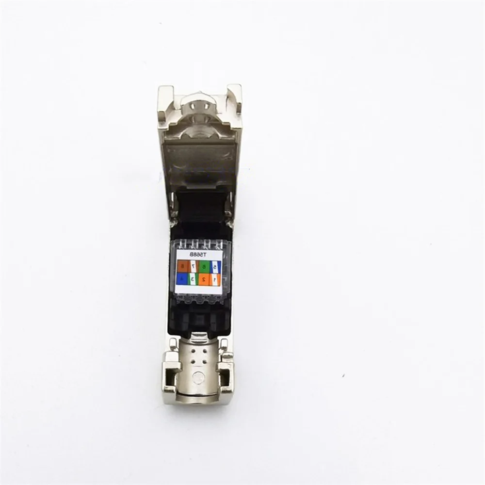 

1000Mbit/s RJ45 Crystal Connector 6GK1901-1BB11-2AA0 8 Core PN Ethernet RJ45 Connector, PoE and PoE+ Capable, Silicon Free