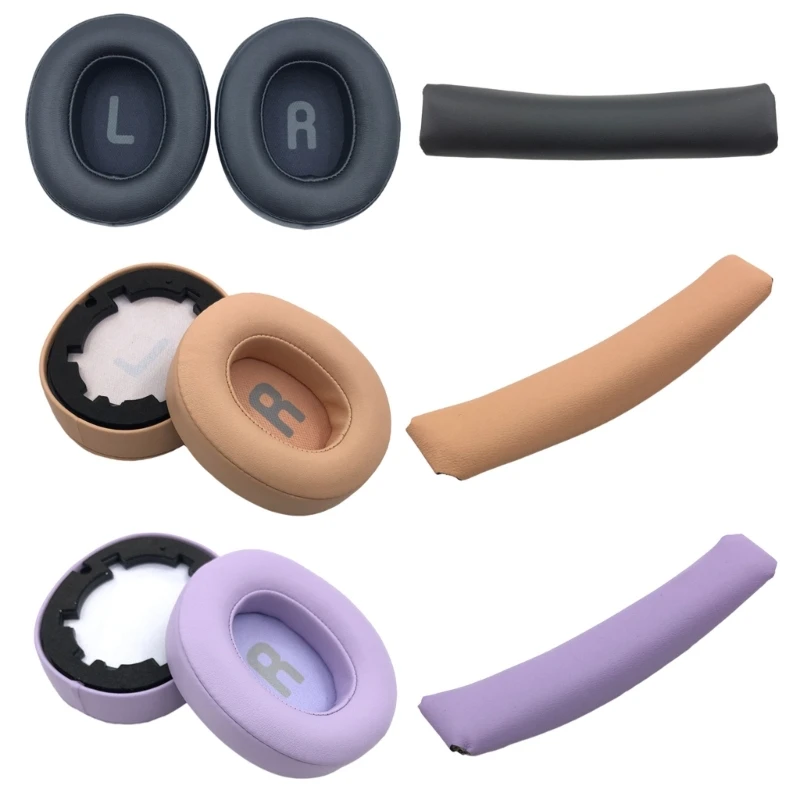 

Replacement Earpads Cushions Headband for Tune T710BT T720BT Gaming Headphone