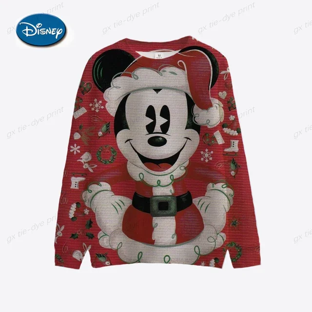thumbnail image 1 of Sudadera con capucha y sudadera de Disney para mujer Sudadera de Mickey Mouse Otoño Primavera Sudadera básica de manga larga Otoño Primavera Harajuku, 1 of 5