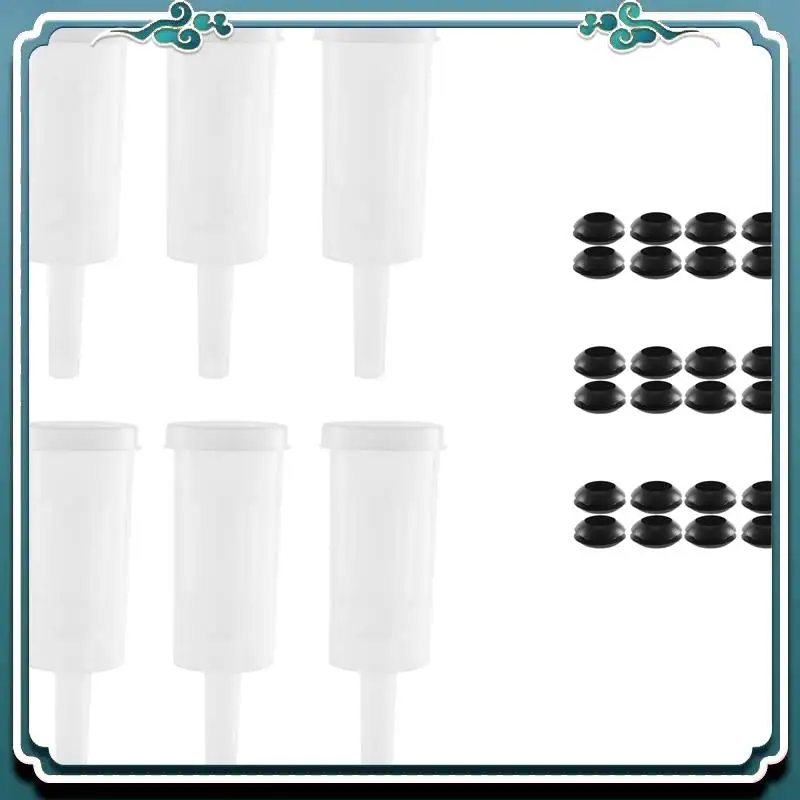 Premium Airlocks For Fermenting,Fermentation Airlock With Silicone Grommet, For Preservation,Brewing,Beer, Wine, Sauerkraut