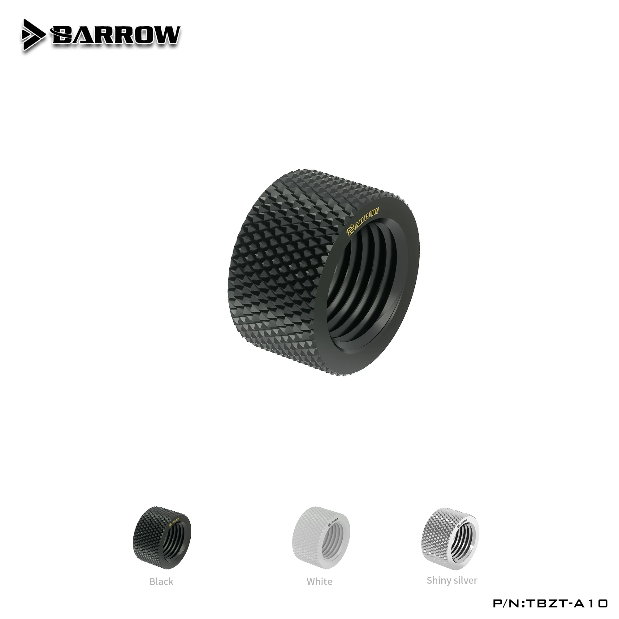 

Barrow TBZT-A10 G1/4 Female to Female (Extender 10.5mm) PC Water Cooling System Water Cooling Fitting connector