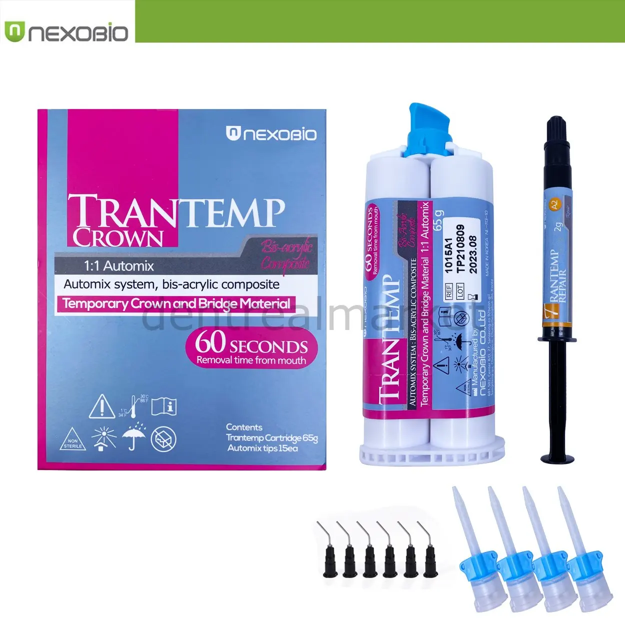 

Nexobio - Trantemp Temporary Crown Bridge Material