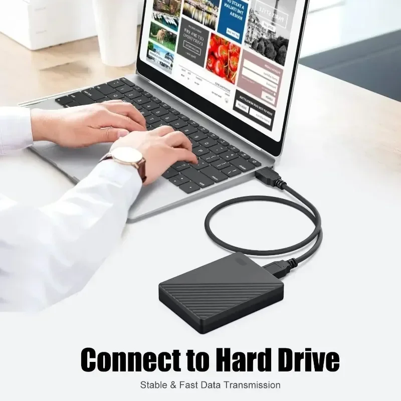 High-Speed USB 3.0 A to A Male Extension Cable for Enhanced Data Transmission
