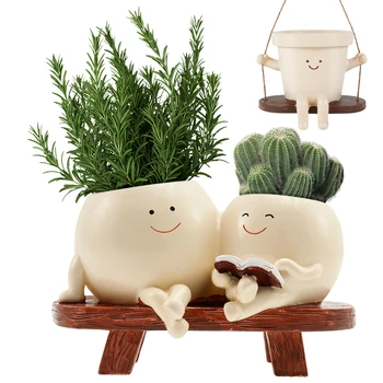 Smiley Face Planter Pot 1