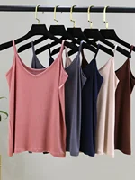Slimming Effect Modal Svel V-Ne Tank Top Thin Inner Wear for Women Large Size Underwear Comfortable Breathable Base S...