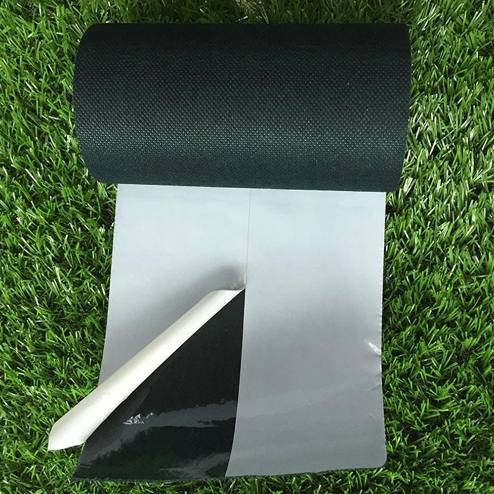 Single-Side Artificial Grass Seam Tape Garden Lawn Green Tape Synthetic Lawn Grass Carpet Fixed Connection Tape