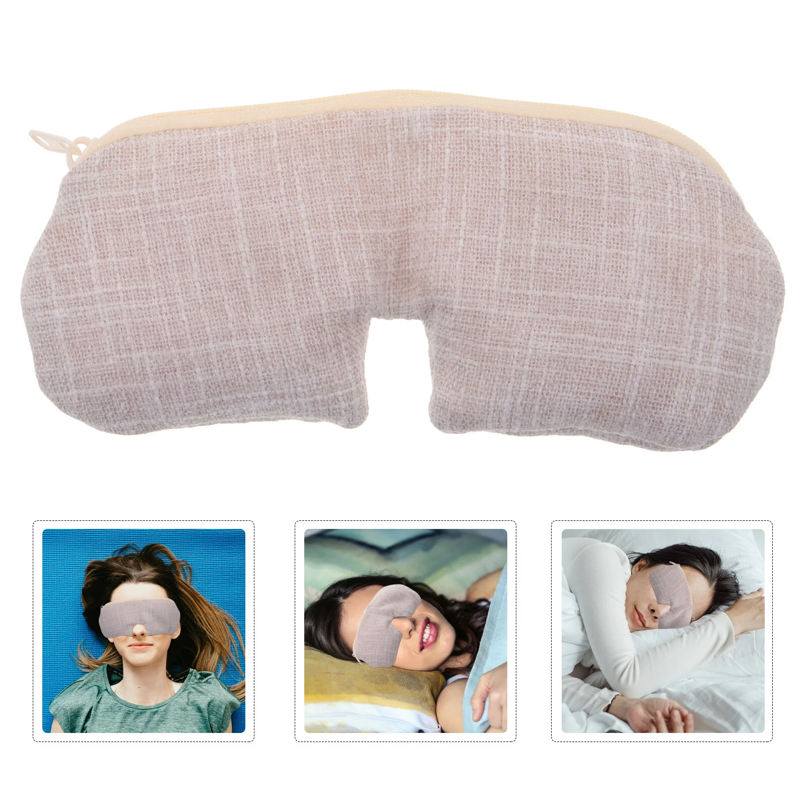 

Rose Salt Hot Compress Eye Mask Heat Patch Pad Reusable Therapy Tool Relief Travel Blindfold