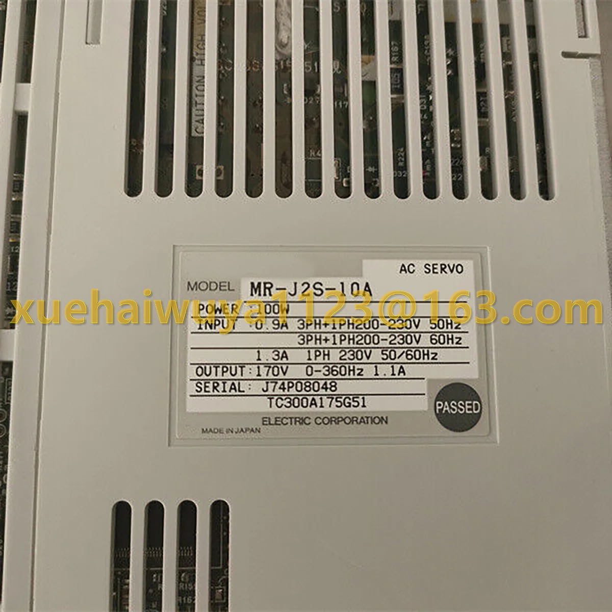 오리지널 서보 드라이버 MR-J2S-10A, 신제품