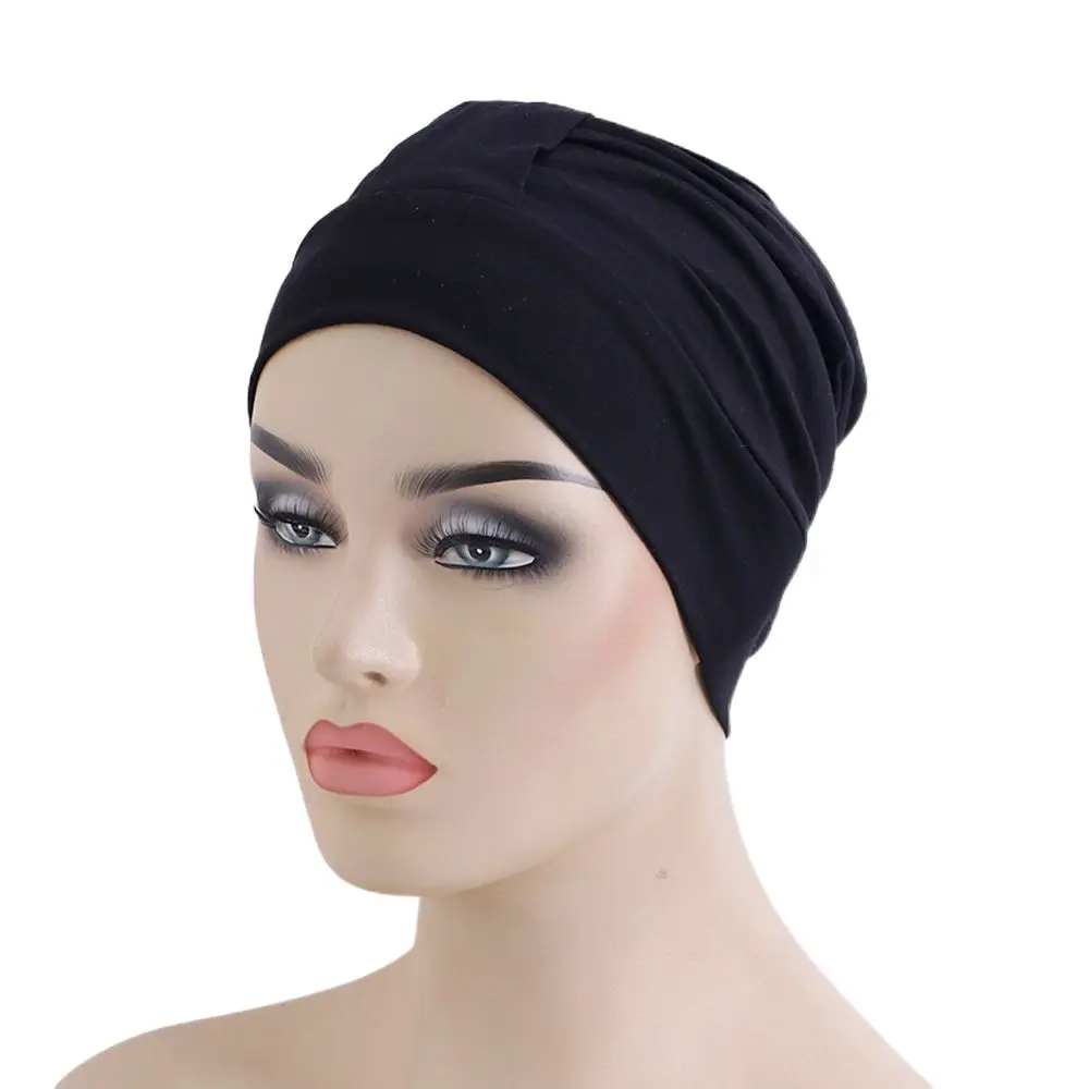 

Hat Bandana Hedging Caps Hooded Scarf Underscarf Muslim Headpiece Head Scarf Elastic Tie Hijab Islamic Turban Muslim Turbante