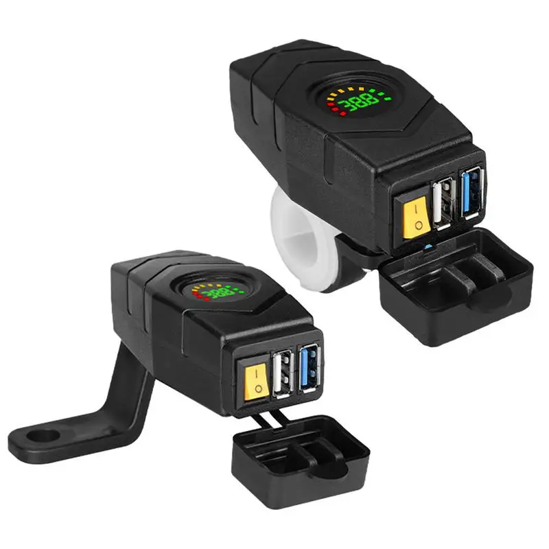 

USB C Car Charger Fast Charging Power Adapter Efficient Power Socket Adapters 2 Port Full Speed Charging For Toyota Phones