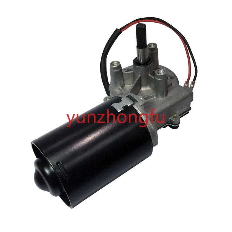 

30W 12v 24v 50 rpm Worm Gear Motor 60kg DC Reducer Garage Door Metal Copper Turbine