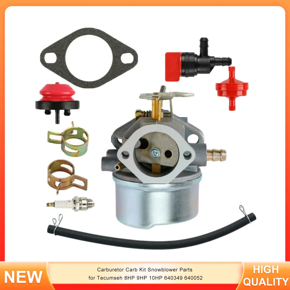 Carburateur Réglable Carb Pour Tecumseh 8HP 9HP 10... – Grandado - Foto 8