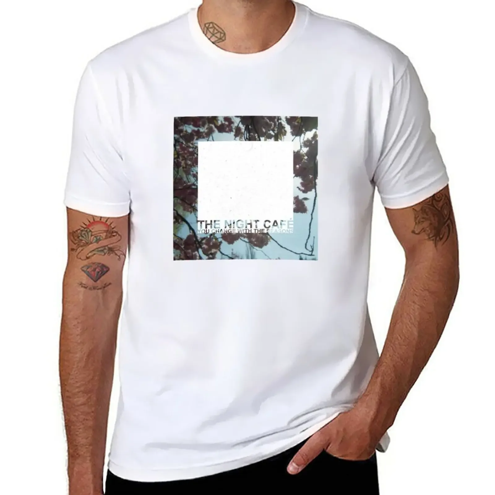 

The Night Café - You Change With The Seasons T-Shirt for a boy korean fashion quick-drying mens graphic t-shirts