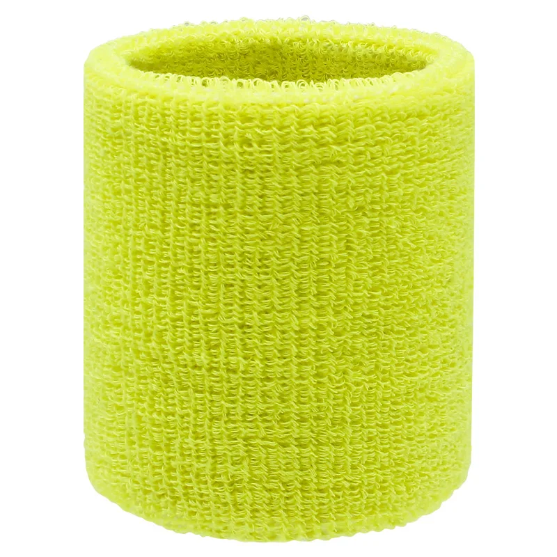 2 Pcs Towel Sports Wristbands Tennis Basketball Volleyball Fitness
