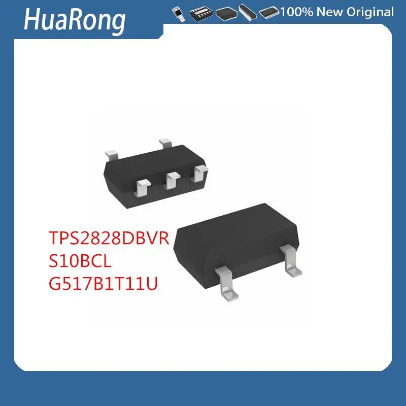 

5Pcs/Lot TPS2828DBVR TPS2828 PAXI S10BCL G517B1T11U SOT23-5