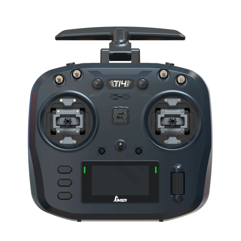 

2024 Jumper T14 2.4Ghz/915Mhz EDGETX/ELRS 1W Remote Control Hall Sensor 2.42inch OLED Suitable for FPV Racer Traversing Drones