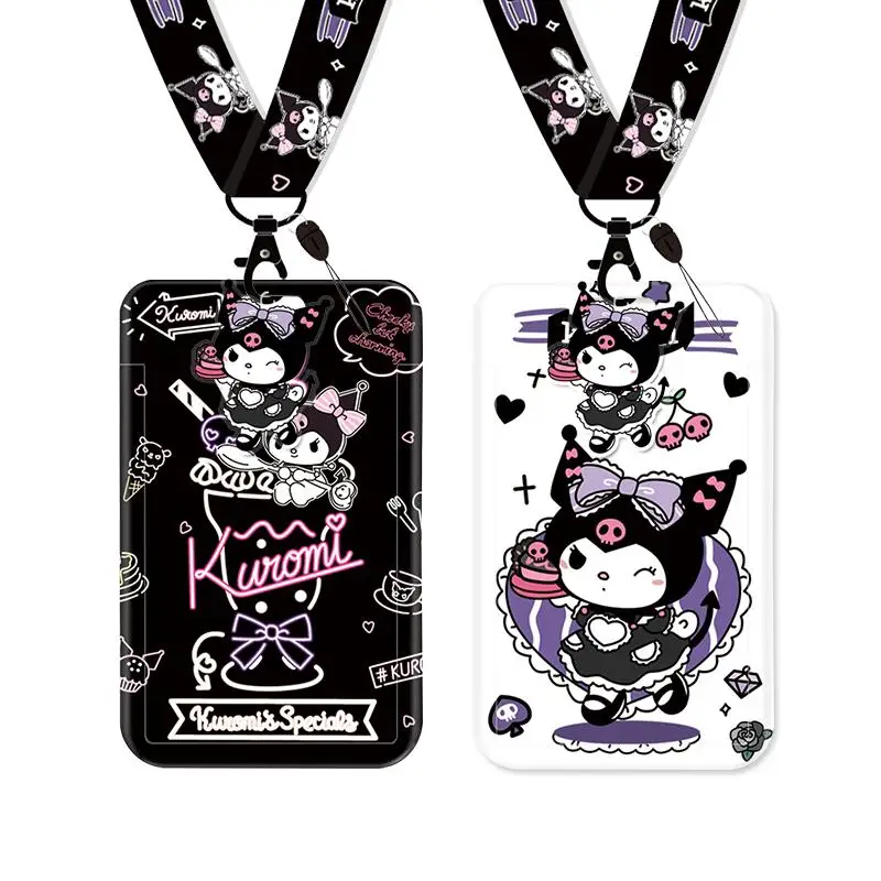 Sanrio Card Holder Keychain Id Credit Bank Card Holder Halter Cards