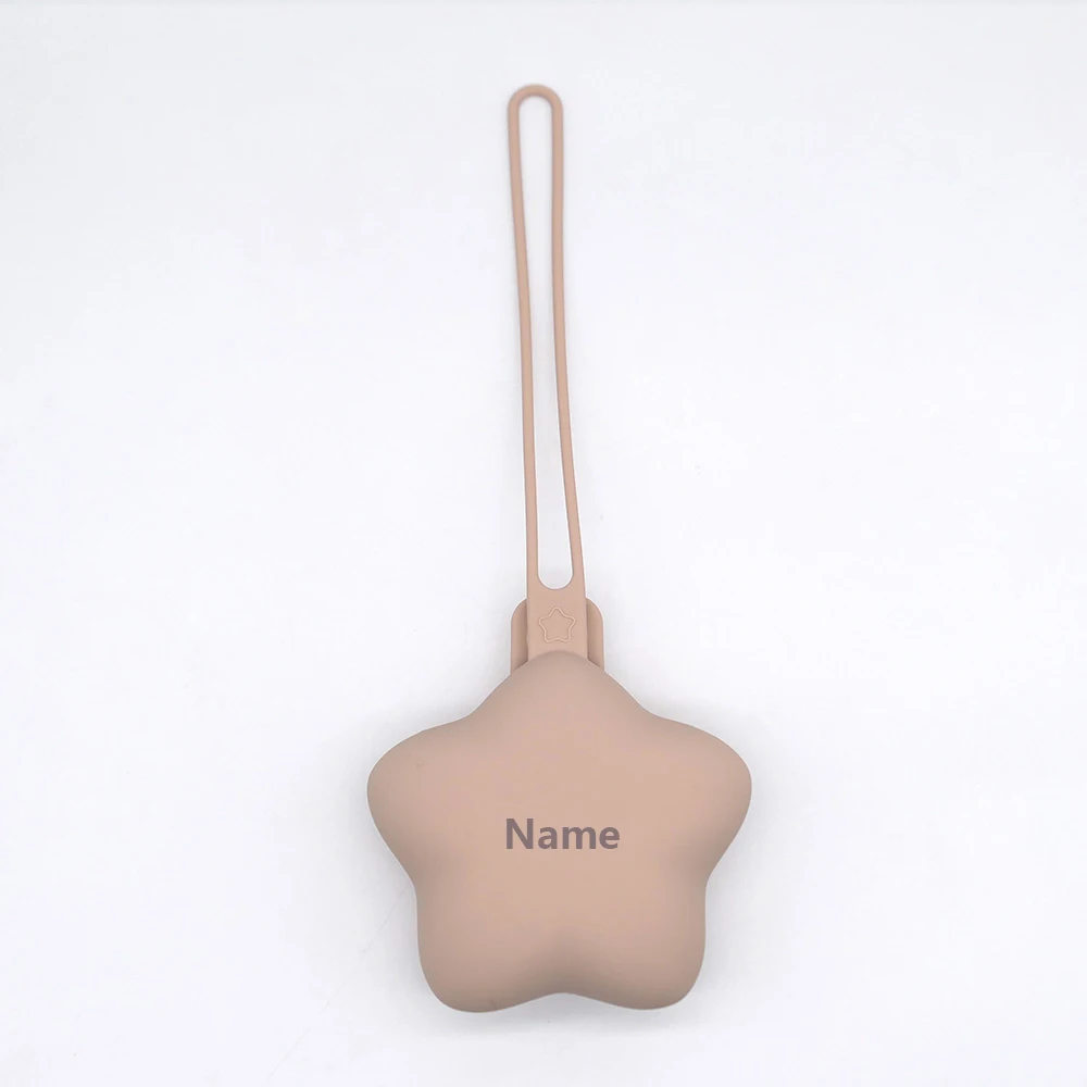 Free Name Printing Surprise Gift Baby Storage Box Pacifier Case Silicone Bag More Thoughtful and Unique