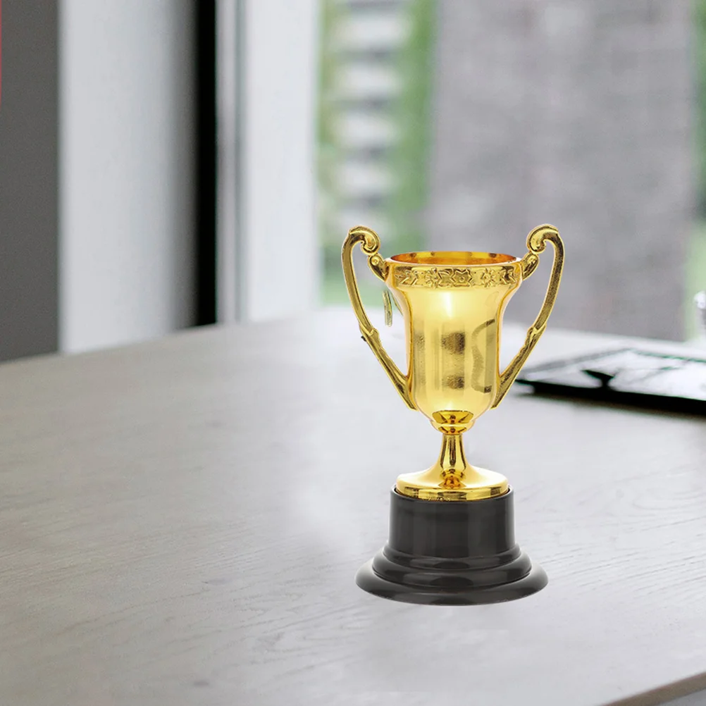 Trophy Trophies Award Kid Toys Mini Plastic Sports Gold Soccer Cup Reward Winner Football Kid Toy Baseball Awards Cups