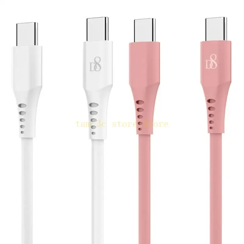 

PD60W Зарядный кабель USB C к USB C Тип C Кабель для быстрой зарядки для телефона 15 серии 480 Мбит/с USB C Кабель для передачи