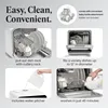 Farberware Portable Countertop Dishwasher with 5-Liter Built-in Water Tank - 5-Program System for Home, RV 5