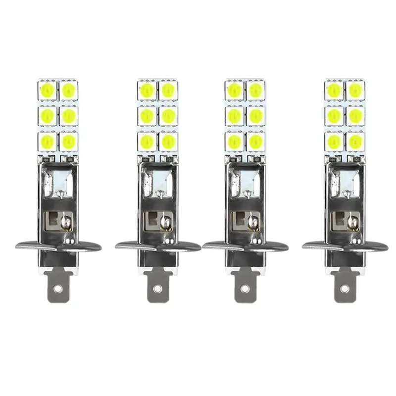 인기 급상승 12개입 H1 6000K 슈퍼 화이트 80W LED 헤드라이트 전구 키트 안개등 주행등