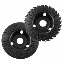 

Blade Round Style Wood Angle Grinding Wheel Abrasive Disc Wood Carving Sanding Rotary disc Tools for 125 Angle Grinder 22mm Bore