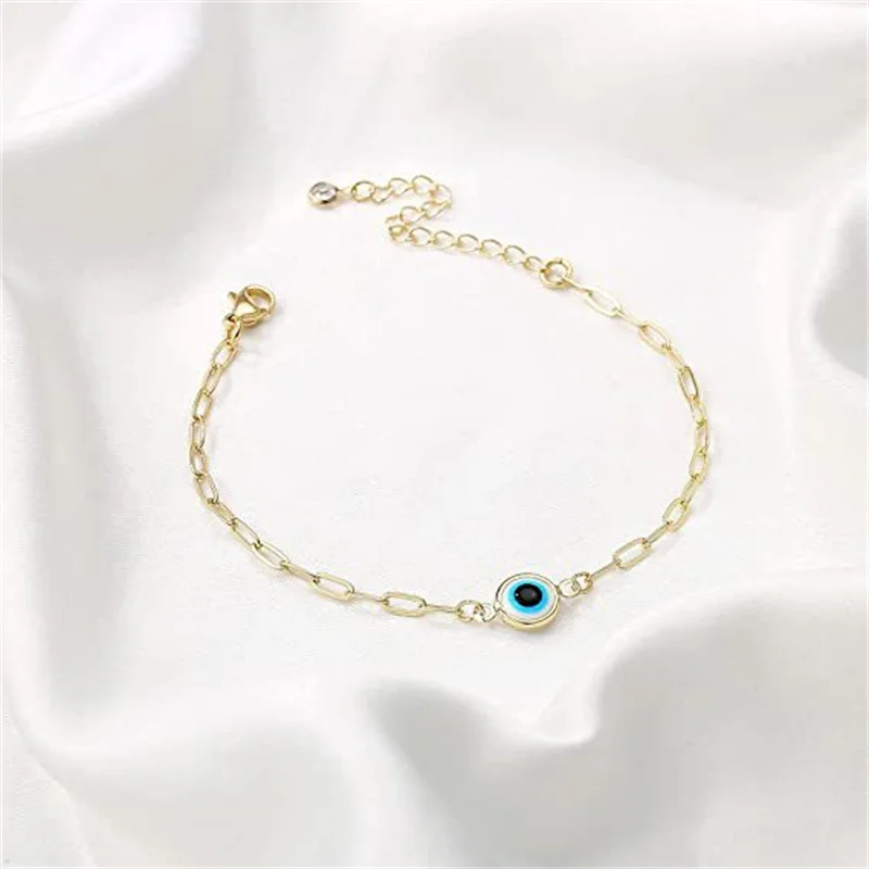 Bracciale occhio turco blu per uomo e donna gioiello portafortuna_voghion.com
