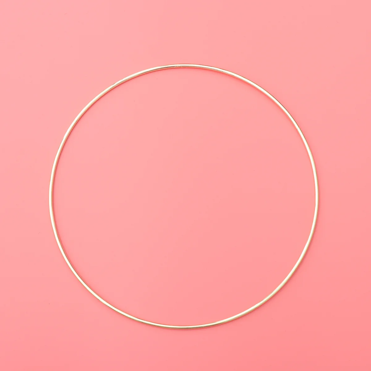 4 Pcs DIY Dreamcatcher Hoop Ring Metal Rings Decorate Accessories Tassel Garland 6