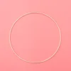 4 Pcs DIY Dreamcatcher Hoop Ring Metal Rings Decorate Accessories Tassel Garland 6