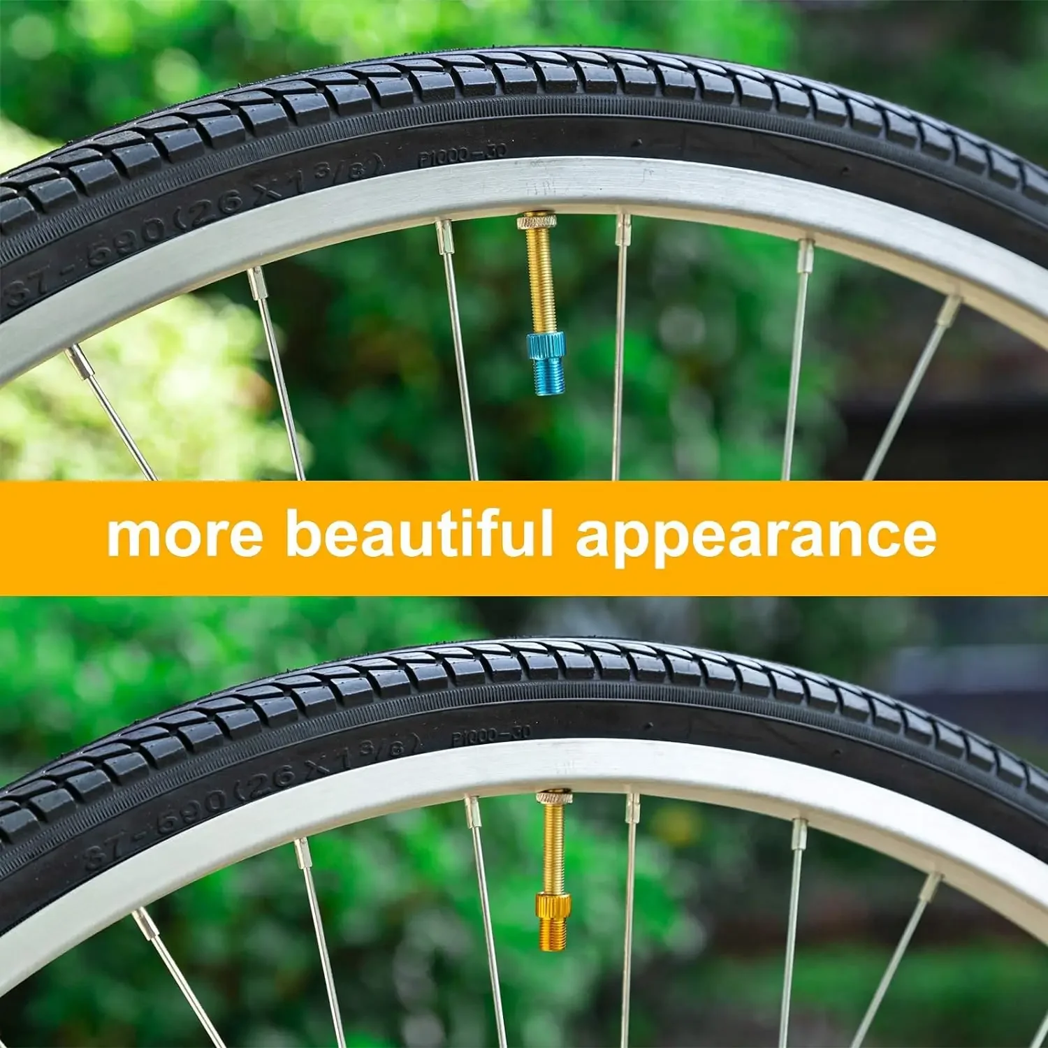 Aluminum Alloy Adapter for Valve Mountain Bike Motorbike Cycling Inflated Lends To Schrader Bike Accessories