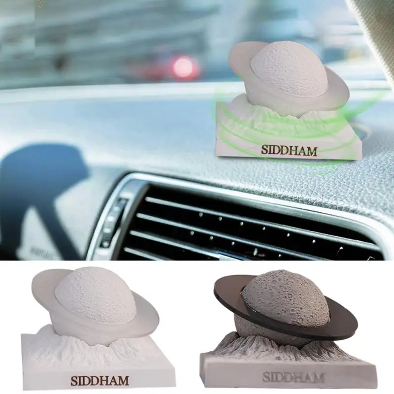 

Car Air Freshener oil diffuser stone Automotive Moon Planet Shape Long-Lasting Fragrance Aromatherapy Display Stone Car Decor