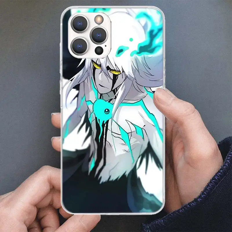Bleach Ulquiorra Cifer Soft Silicone Phone Case - Anime Themed Print Shell Cover