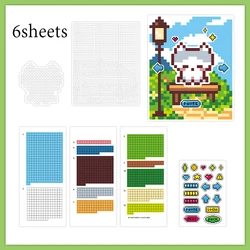 Kawaii Animal Pixel Collage Stickers for DIY Crafts & Decoration (2)