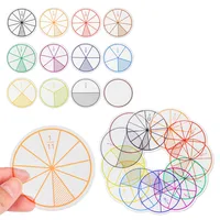 12PCS Kids Score Question Montessori Toys Learning Educational Children Plastic Addition Subtraction Fraction Tool Math Toy Gift 1