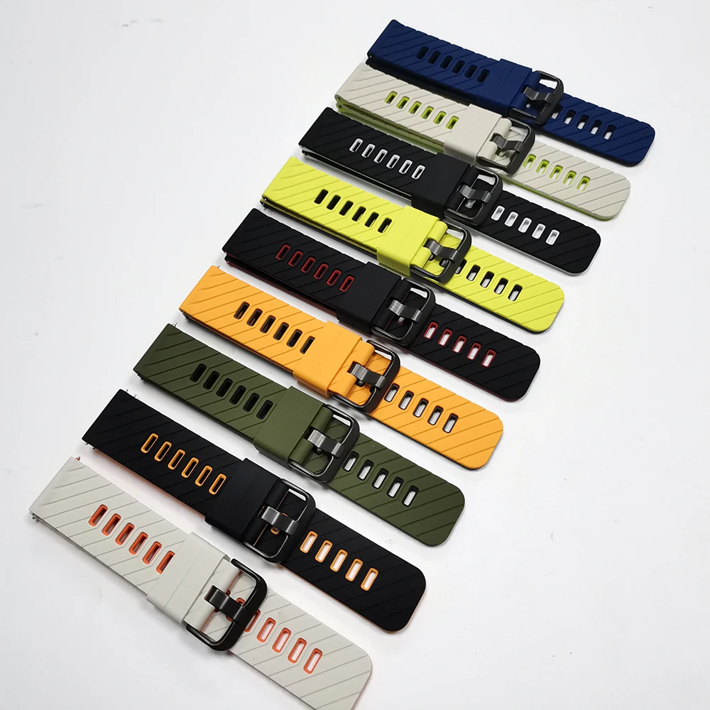 سيليكون 22 مللي متر حزام لهواوي GT 4 5 6 46 مللي م...