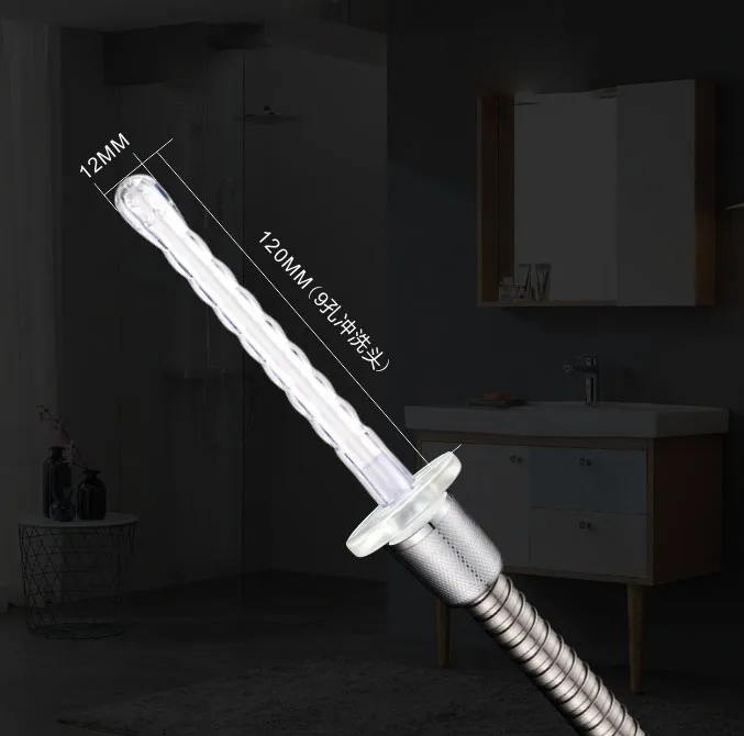 Silicone Bidet Home Enema Anal Wash Douche Anal Shower Bidet Enema Anal Wash Shower Ducha Anaal Douche Health Woman/Man 6
