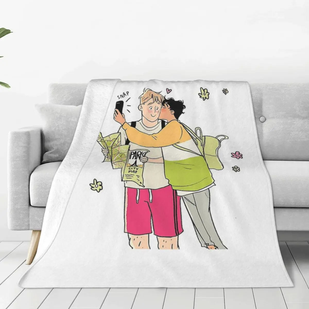

Радужное Kawaii фланелевое одеяло, ЛГБТ Yaoi Boy Love, креативное покрывало s для дома, гостиницы, дивана, 200x15, 0 см, стеганое одеяло