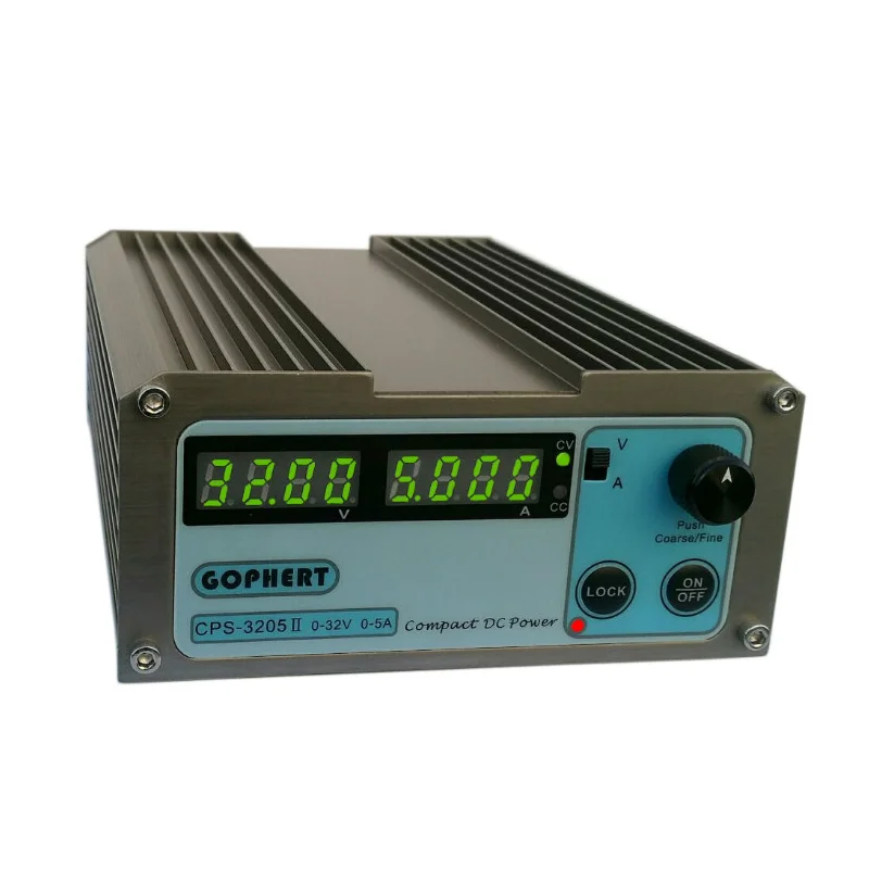 

Hottest Mini cps-3205II DC Power Supply + DC cable connector EU UK US adapter OVP/OCP/OTP low power 110V - 230V 0-32v 0-5A