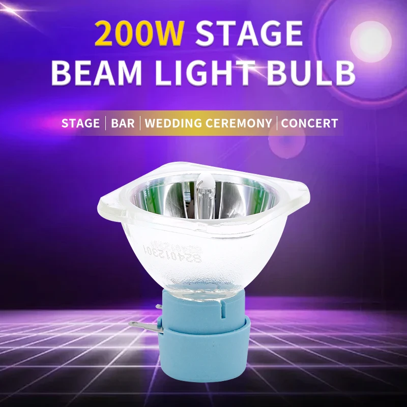 Hot 5R 200W LAMP Moving Beam Lamp metal halide lamps msd platinum 5r lamp stage light for Philips UHP 200w bulb
