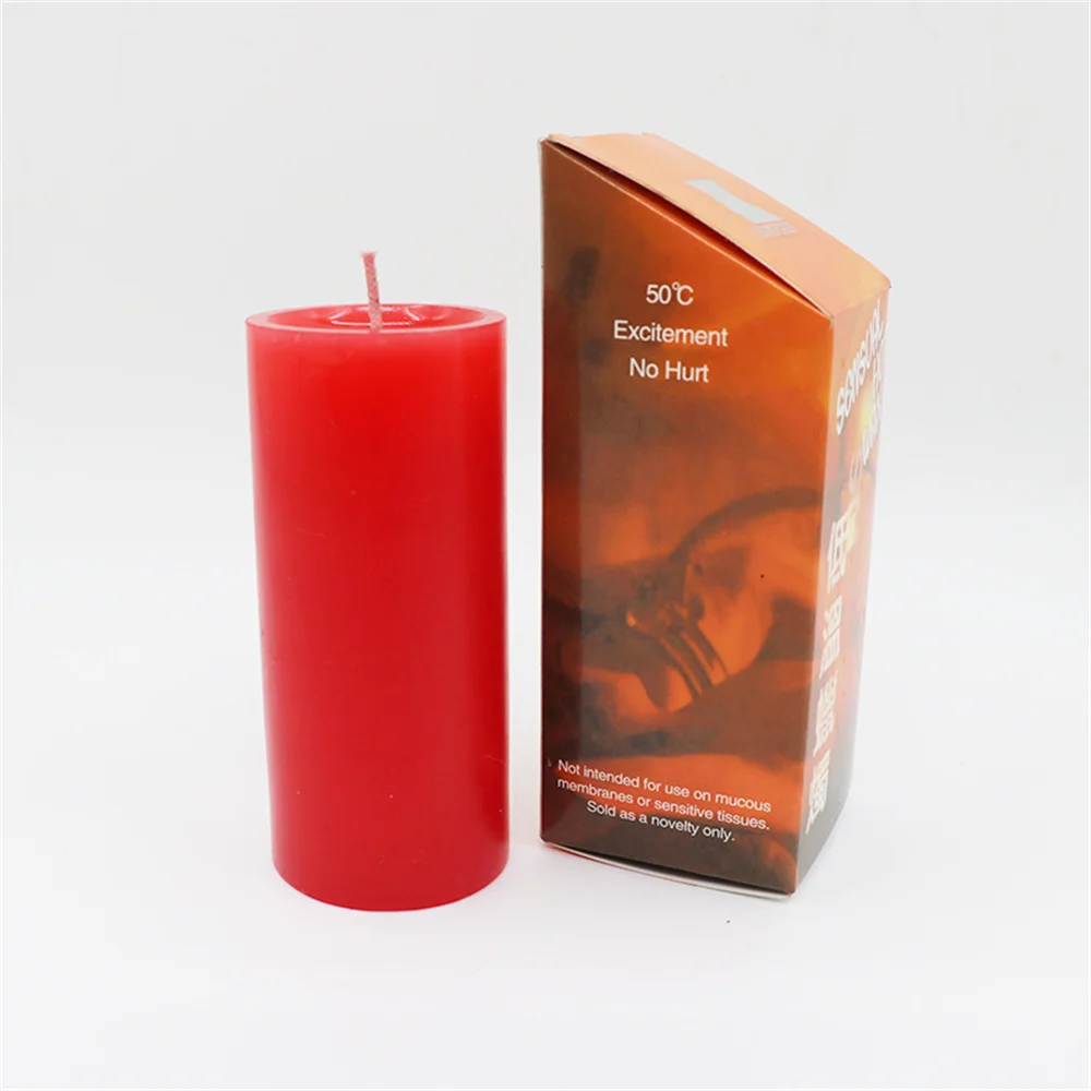 Candles For Sex Bdsm Wax Red Color Bdsm Candles 50&deg; For Couples Low Temperature Wax Fun Adults Sex Toys