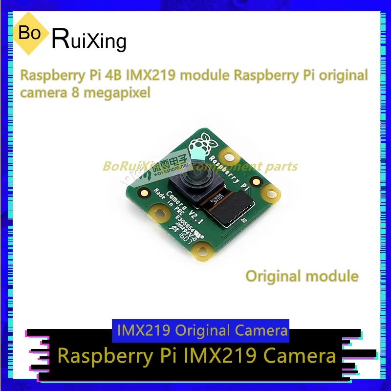

1PCS/LOT RPi-Camera-V2 Raspberry Pi 4B IMX219 Module Raspberry Pi Original Camera 8 Megapixel