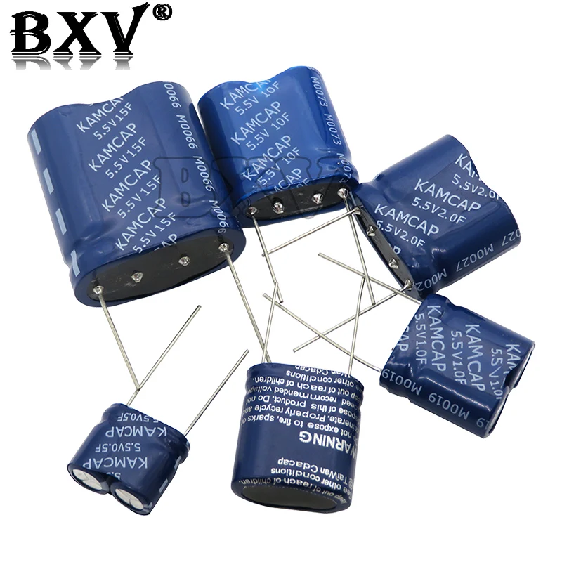 Super Capacitor Farad Capacitor Combination Type 5.5V 0.5F 1F 2F 3.5F 4F 5F 7.5F 10F 15F 1PCS