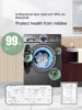 XL First-Class Frequency Conversion Drum Washing Machine Household 8/10/12kg Impeller Automatic Small 3