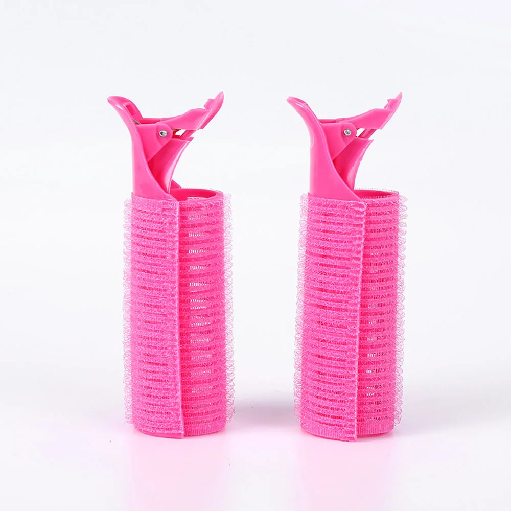 Hair Styling Tool Hair Curling Tools 2Pcs Lazy Self-adhesive Hair Rollers Set Hair Root Fluffy Clip Air Bangs Curling Curler Hairdressing DIY Magic Styling Roller